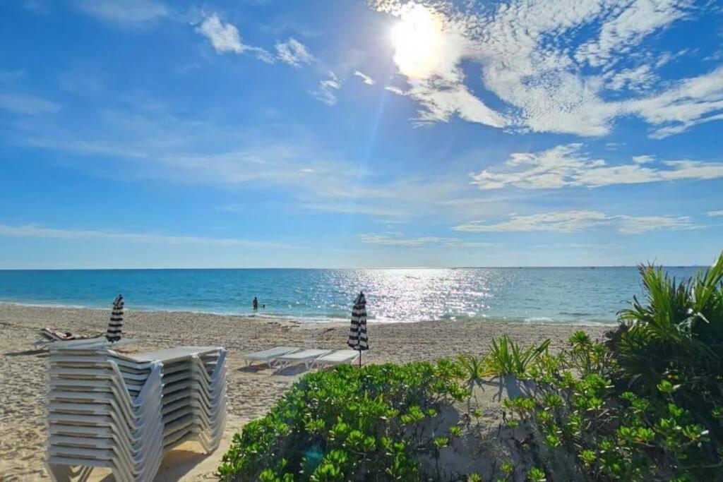 Mareazul Beachfront Apartment 2Br Private Pool Casa Ancora Playa del Carmen Eksteriør bilde