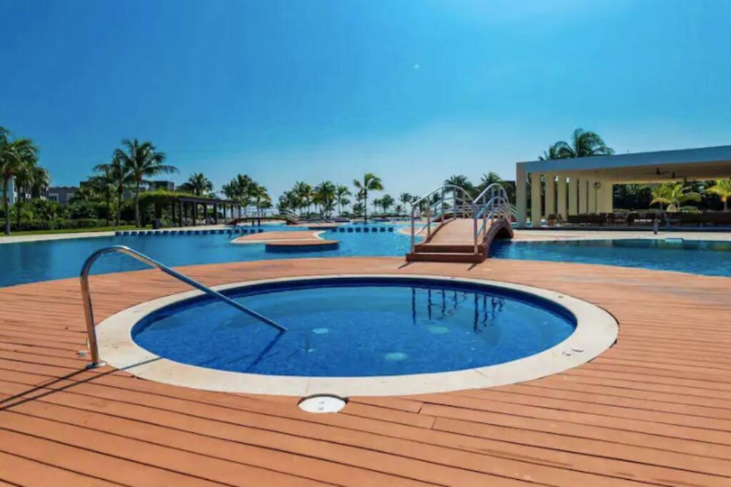 Mareazul Beachfront Apartment 2Br Private Pool Casa Ancora Playa del Carmen Eksteriør bilde